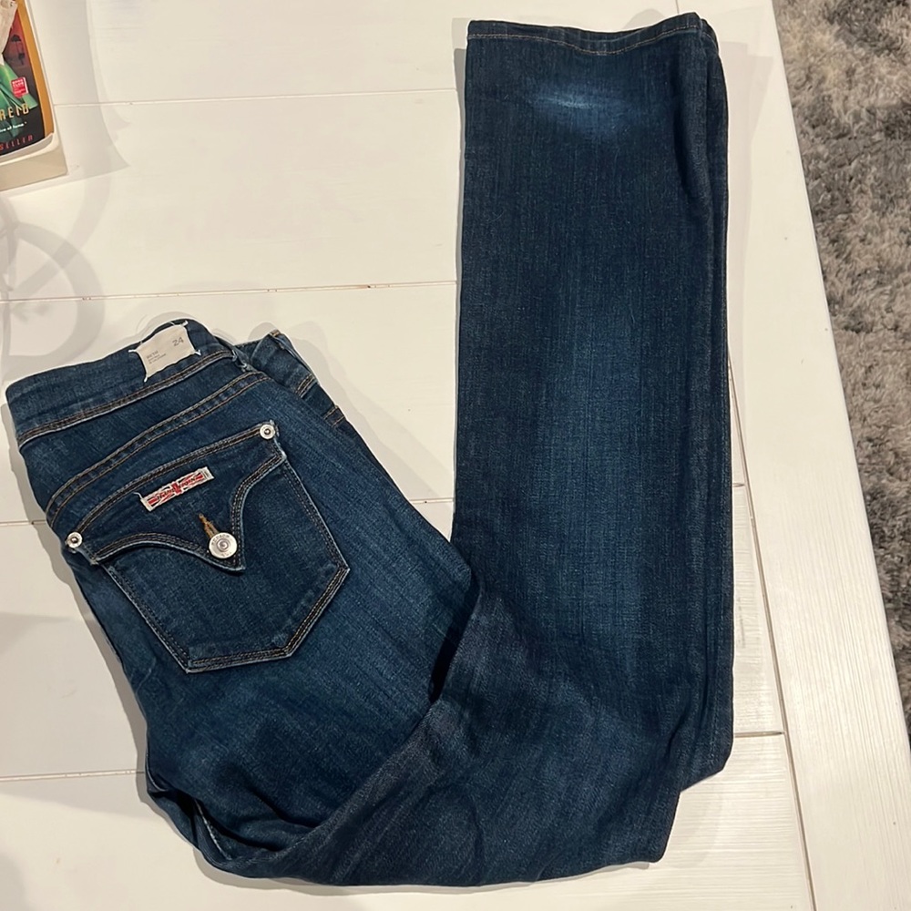 Hudson Beth boot leg jean